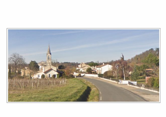 Bourg depuis Laliveau aujourd'hui