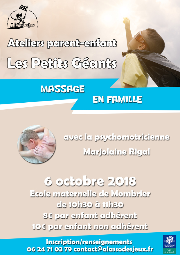 atelier massage parent-enfant