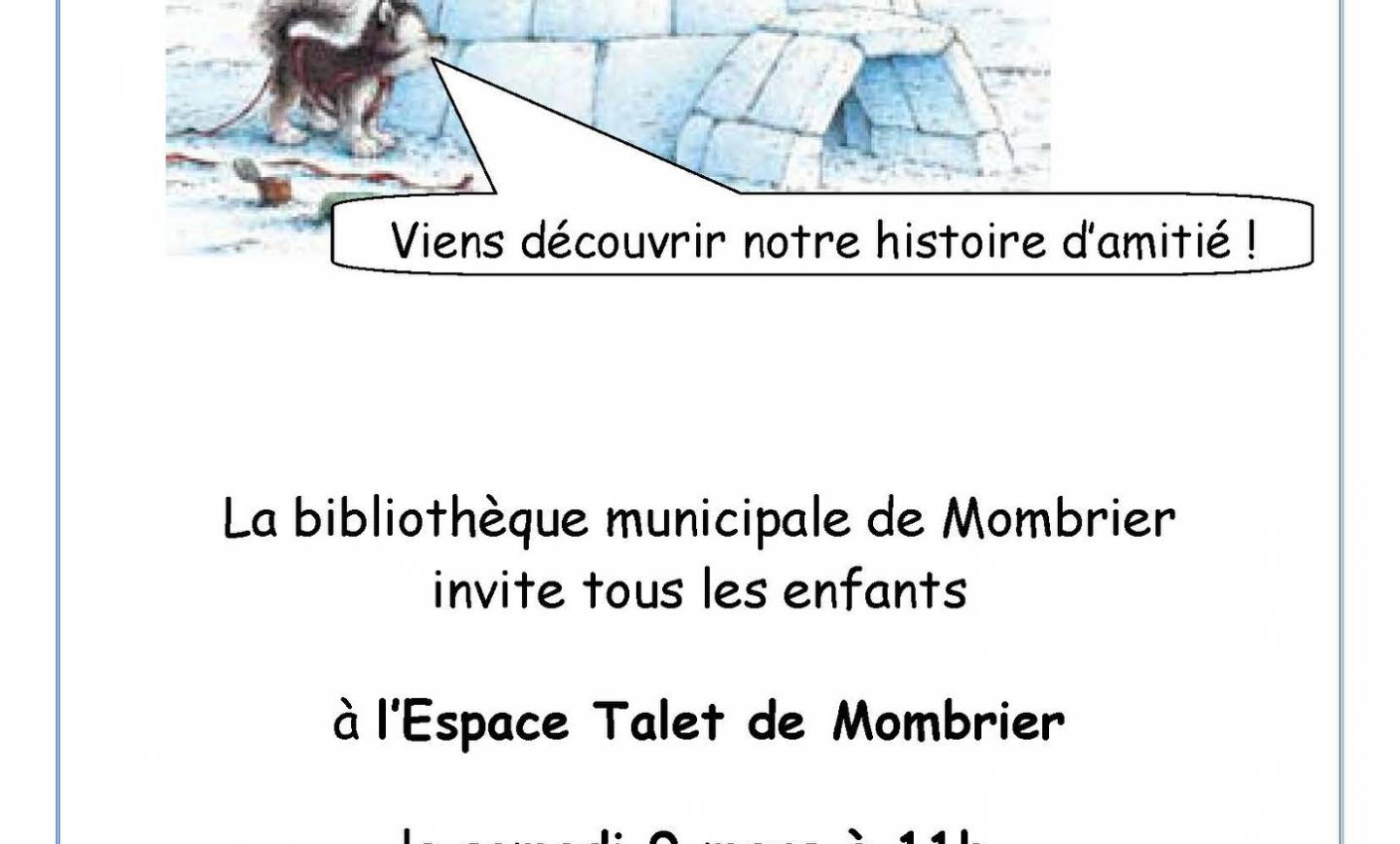 Prochain conte samedi matin à 11h.
 N’hésitez pas à venir et à partager.
 C’est …