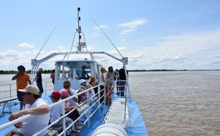 Ce vendredi 30 août, de 15h à 16h30, naviguez sur la Dordogne et l'Estuaire…