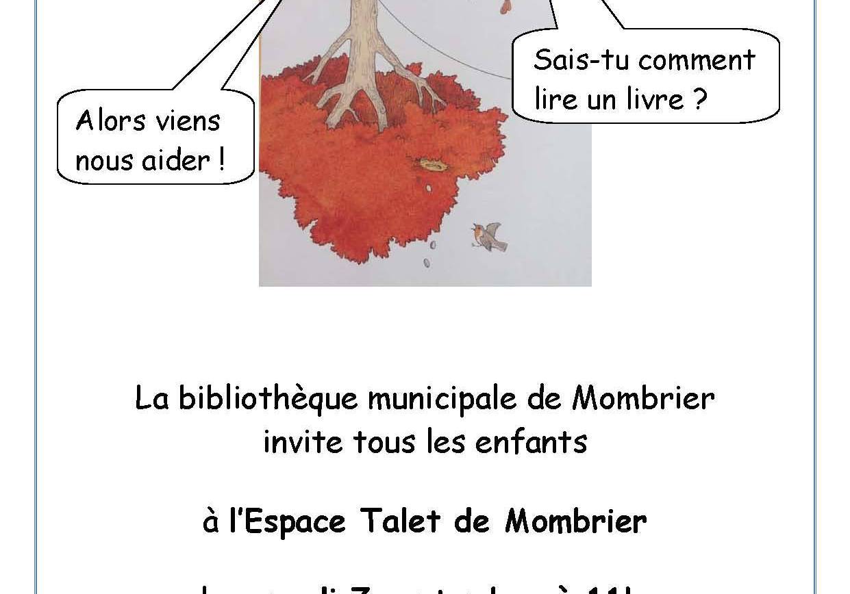 N’oubliez pas d’amener vos enfants demain matin !
 Après l’histoire, fabrication…