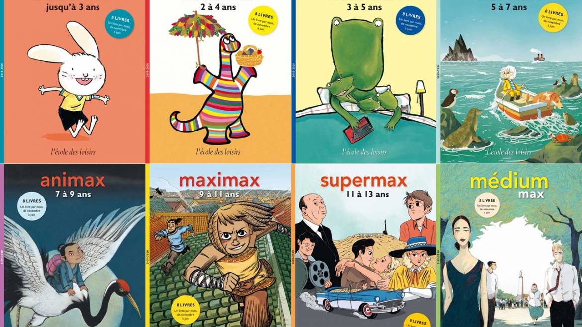 Connaissez-vous les abonnements de l’école des max ?
 C’est une sélection de 8 l…