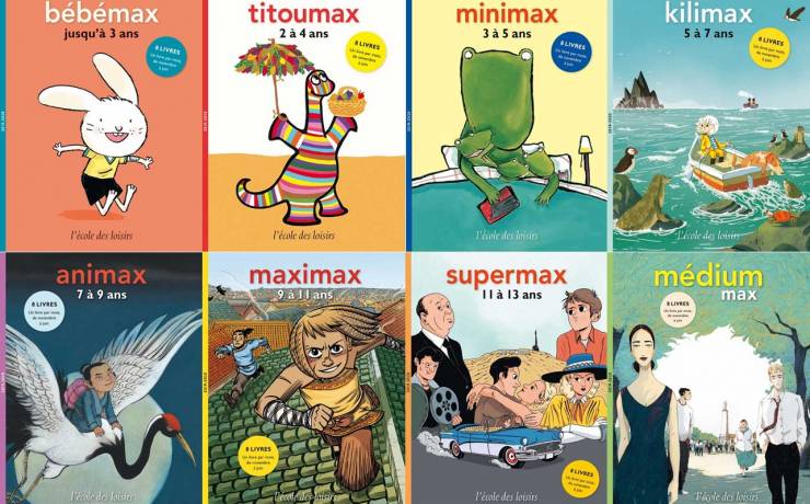 Connaissez-vous les abonnements de l’école des max ?
 C’est une sélection de 8 l…