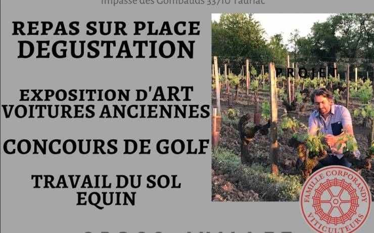 [Coup de  Portes ouvertes des Côtes de Bourg : swing & voitures anciennes et vin…