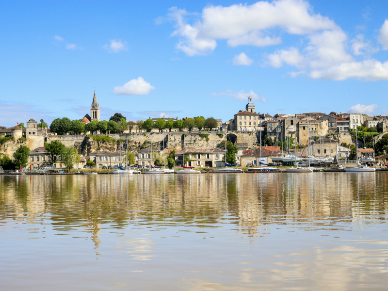 Croisière commentée de Bourg à la corniche de la Gironde : Blaye Bourg Terres d’Estuaire