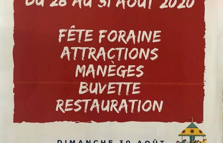 [Pugnac en fête ce weekend ]
 Du 28 au 31 Août, retrouvez sur la place de la MAI…