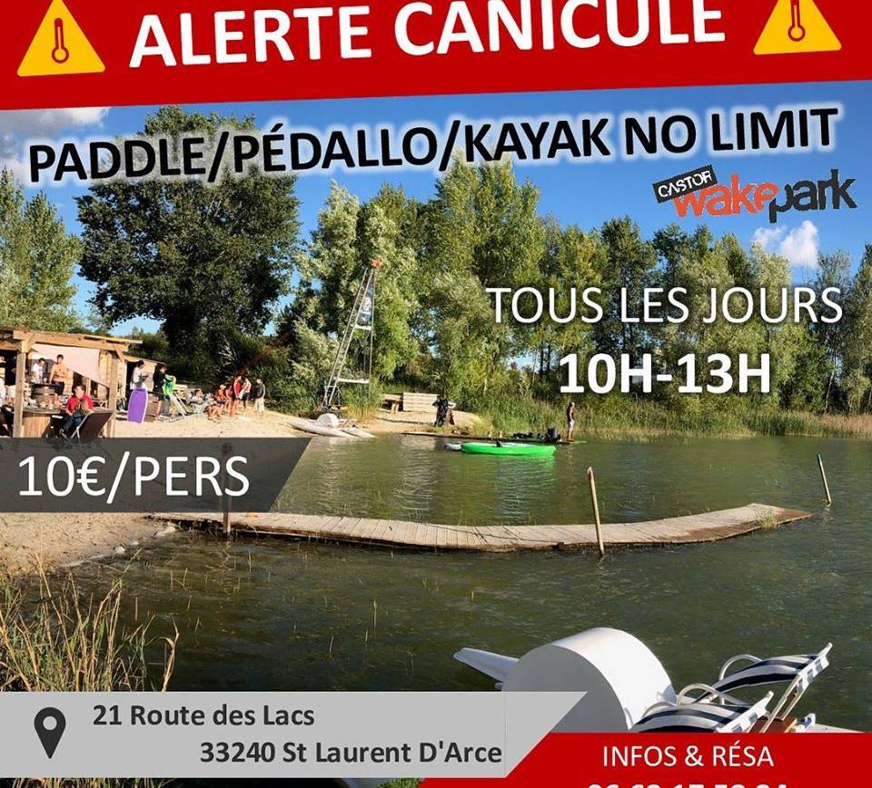 [L'été sera chaud, l'été sera beau]
 Alerte Canicule au Castor wake pa…