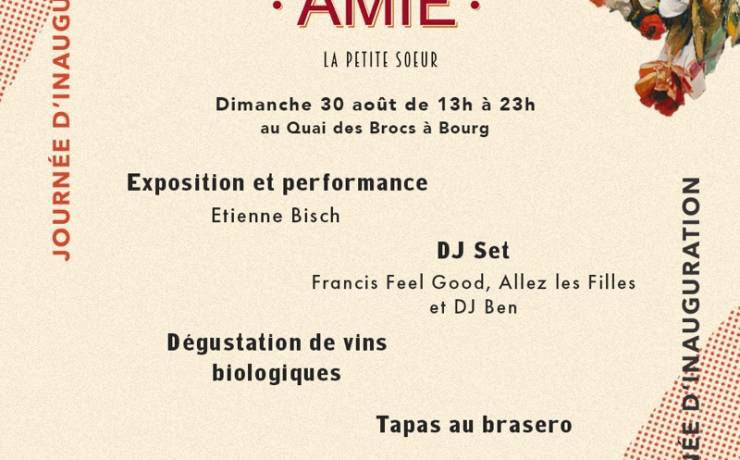 [Belle Amie – Inauguration ]
 Vous connaissiez déjà Bel-Ami, Cuisine Ambulante, …