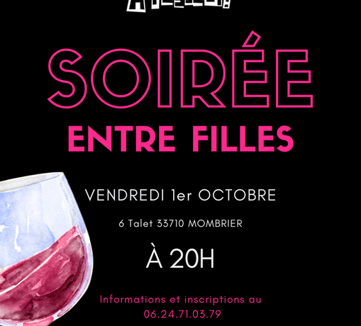 Vendredi soir, c’est soirée filles !!!!!