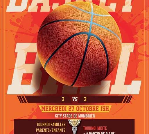 N’oubliez pas mercredi le tournoi de basket!
 Inscription Jean-Luc 06 50 27 30…