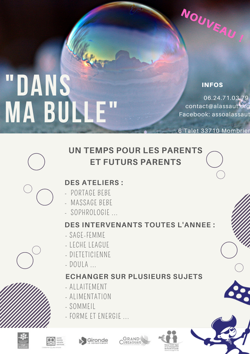 Jeunes et futurs parents, venez passer un moment dans la bulle de l’Assaut déd…