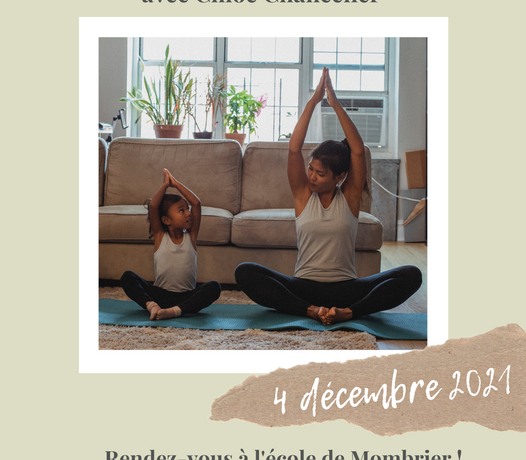 Oyé oyé , un atelier yoga est proposé ce samedi après midi, pour les 0/3 ans p…