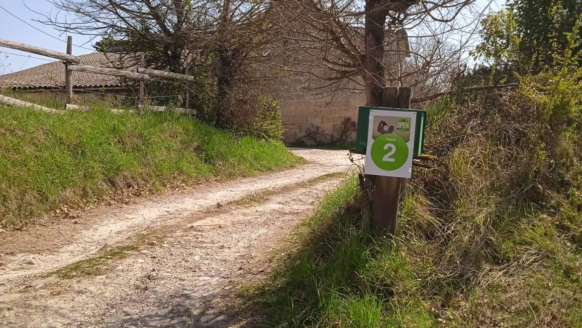 Tournoi de golf champêtre en cours à Mombrier