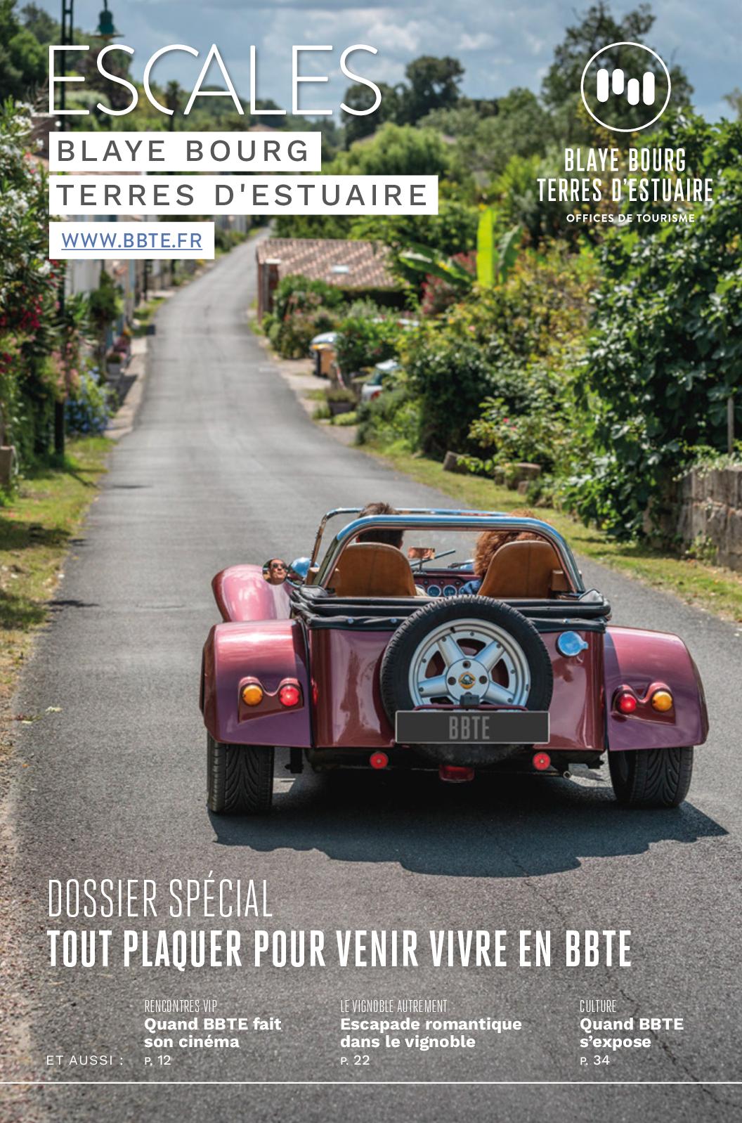 Magazine de destination Blaye Bourg Terres d’Estuaire