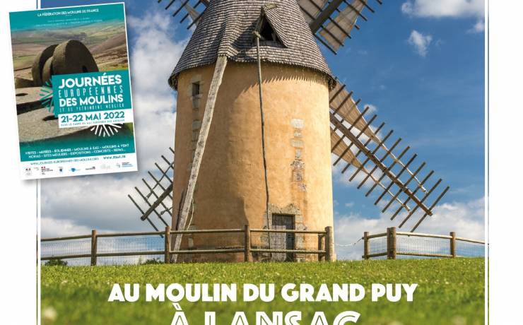 [Journées Européennes au Moulin de Lansac]
Samedi 21 mai et dimanche 22 mai tout…