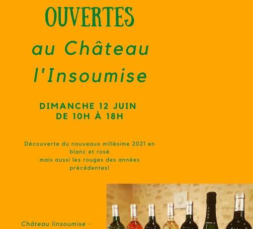 [Portes ouvertes à L’Insoumise ]
 Journée Portes Ouvertes le dimanche 12 juin….