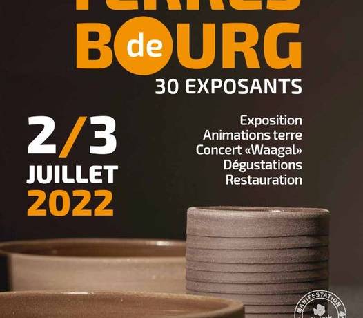 [Marché de potiers ]
 Le 2 & 3 juillet, à Bourg, 30 exposants vous attende…