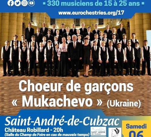 [Festival international d’orchestre de jeunes]
Samedi 6 août à 20h
Saint-André-d…