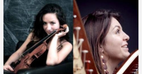 Concert de Geneviève LAURENCEAU – Violon et Pauline HAAS – Harpe – Blaye Bourg Terres d’Estuaire