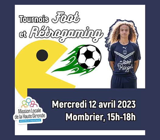 TOURNOIS FOOT et RETROGAMING – N’oublies pas de nous rejoindre mercredi prochai…