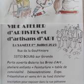 Réservez votre date : le 1er juillet, la galerie d’art Les Brins d’art organis…