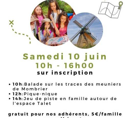 Samedi 10 juin, relevez les défis de notre jeu de piste en famille.
 Sur inscr…