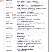 Planning de décembre 2023.
 Fermeture du 23 décembre (inclus) au 2 janvier 202…