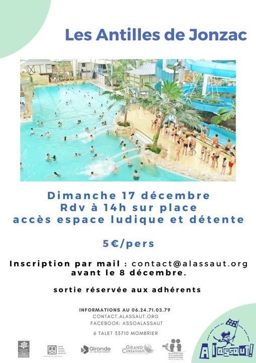 Et voici la dernière sortie de l’année.
 Rdv  le dimanche 17 décembre aux Anti…