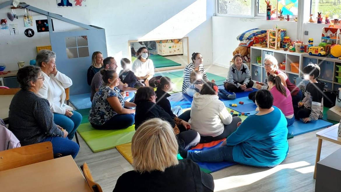 Matinée découverte en famille :
 Musique, Massage et atelier du Vivant
 pour enf…