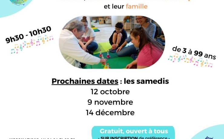 Attention! changement d’horaire : 9h30 – 10h30
