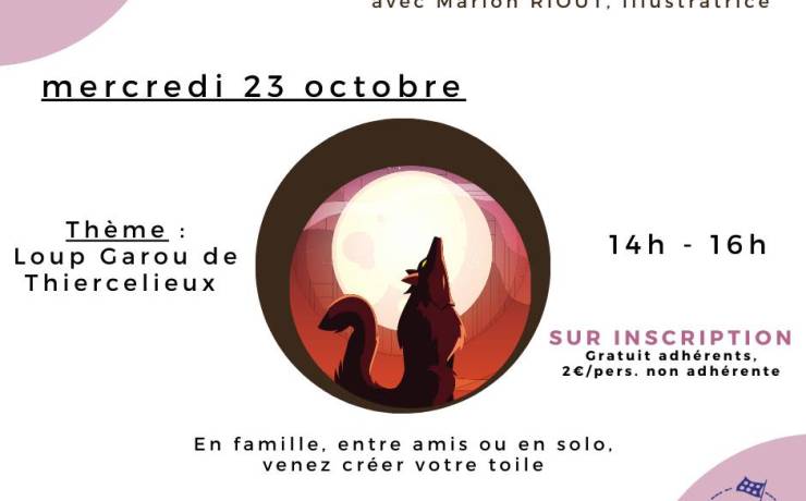 Il reste de la place pour le bazar créatif de mercredi.
 On peint, on enduit, on…