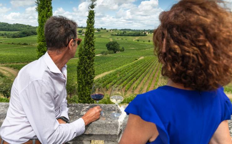 Des paysages à couper le souffle, des vignes à perte de vue, un écrin de verdur…