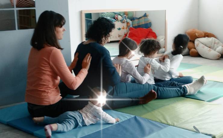Massage en famille
avec Angélique de Massage d’Ange 
Un moment de bien-être
et …