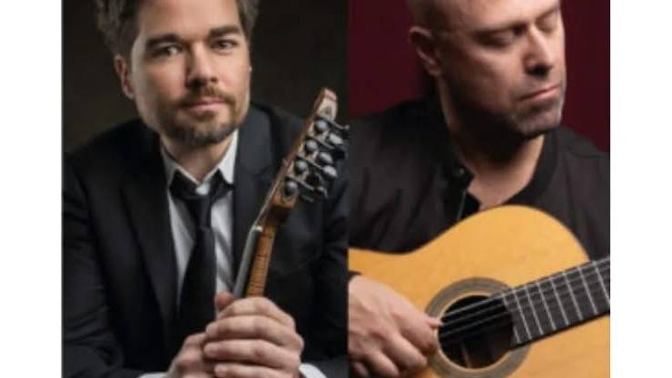 Concert Bourg Arts et Vins avec Julien MARTINEAU – Mandoline et Philippe MOURATO…