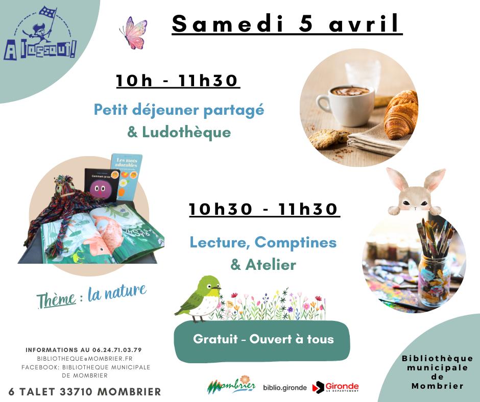 Pensez à amener des petites fleurs ou feuilles de votre jardin pour l’atelier cr…