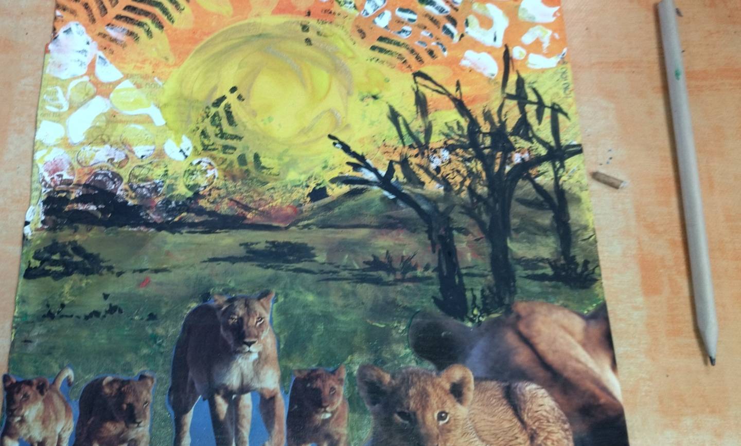 Bazar créatif – thème : safari
avec les conseils de Ion ion GR / Marion Guillon …