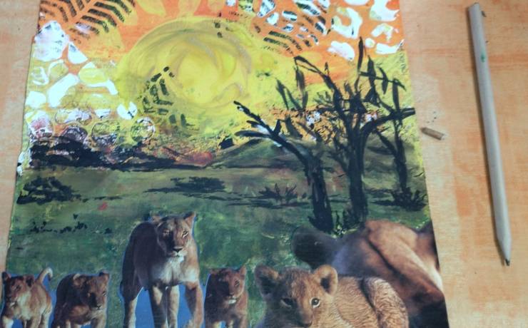 Bazar créatif – thème : safari
avec les conseils de Ion ion GR / Marion Guillon …