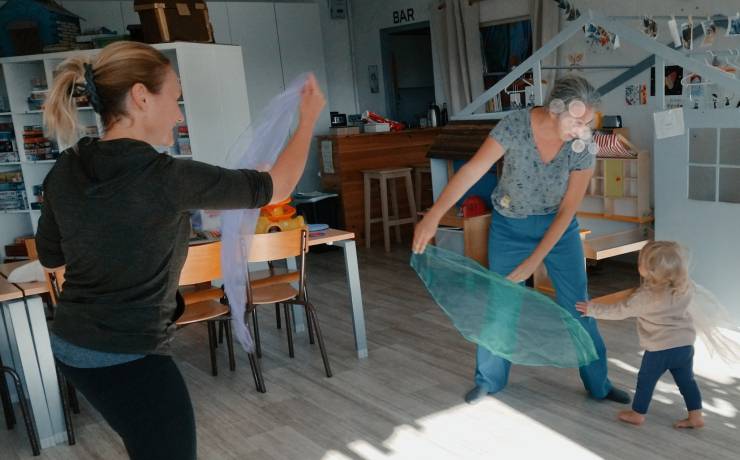 « Dans ma bulle » – Danse parent-enfant
avec Angélique Vincelot Massage d’Ange