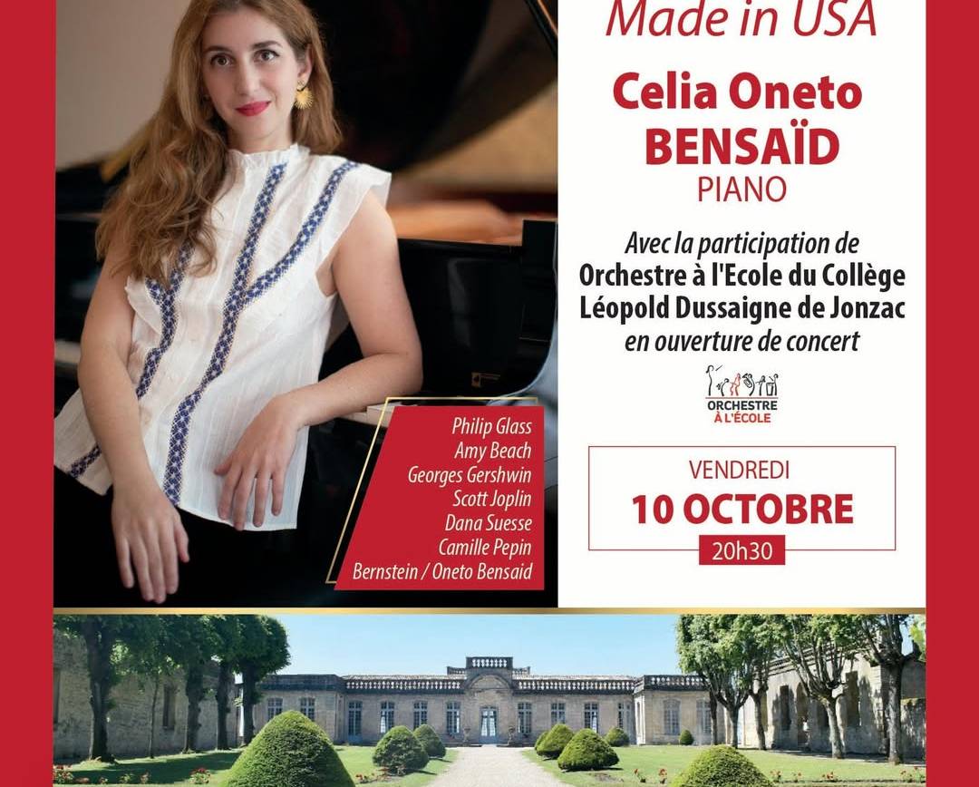 Saison anniversaire 30 ans Bourg Arts et Vins 2025-2026 : Concert avec Celia On…