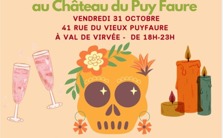 **Fiesta Mexicaine au Château du Puy Faure !** 
 Château du Puy Faure – 41 rue …