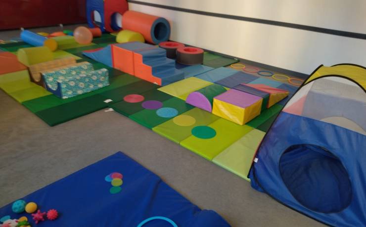 Parcours de motricité itinérant 
de 1 à 3 ans