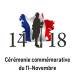 Cérémonie du 11/11 à 11h rdv place de la mairie.