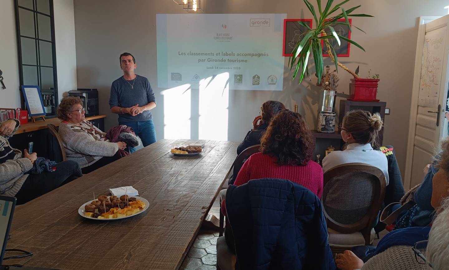 [QUALIFICATION DE L’OFFRE] Hier, Gironde Tourisme a été conviée par les offices …