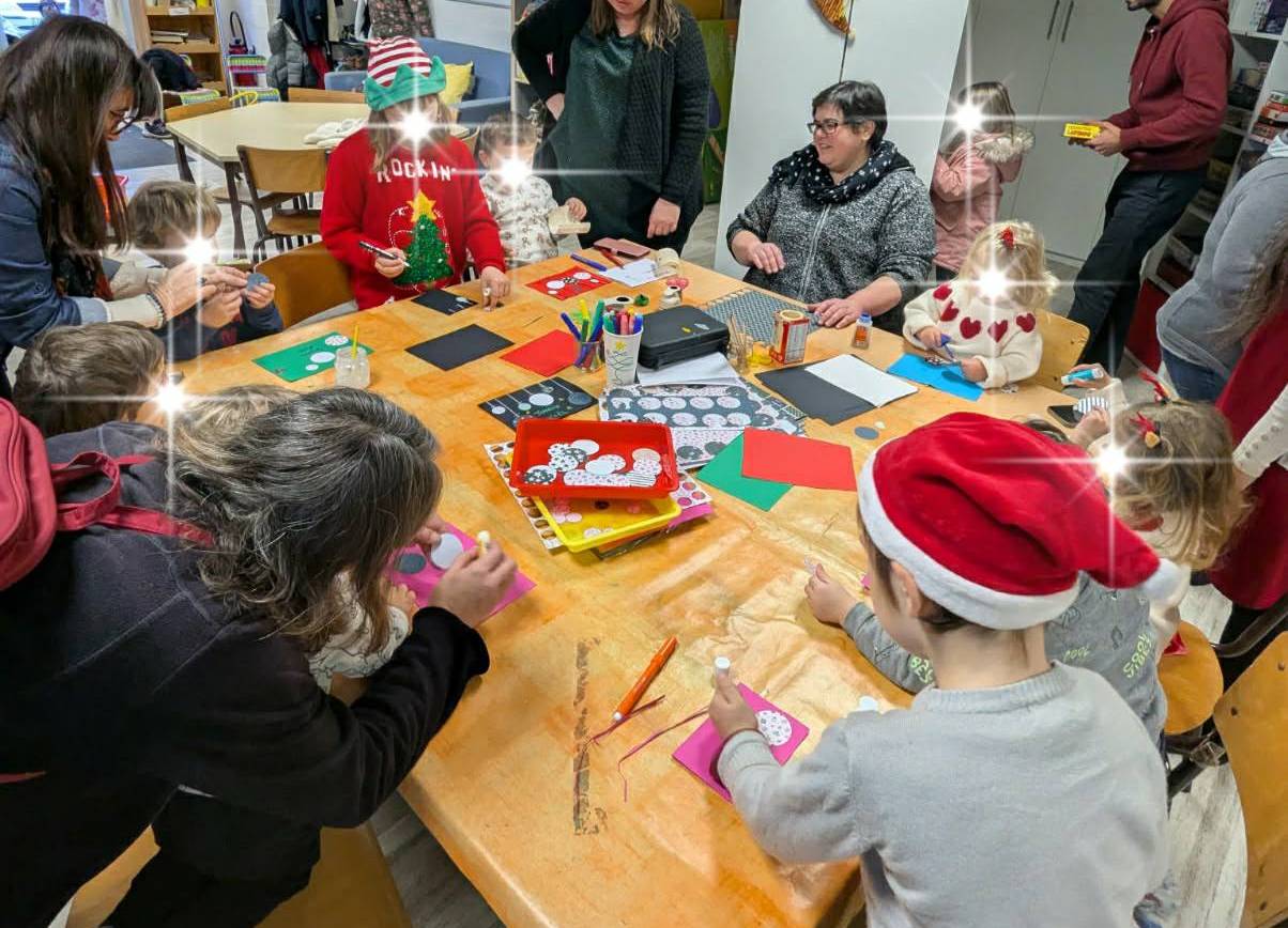 Atelier « cartes de vœux »