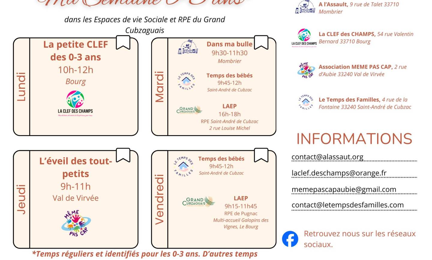 Faire réseau pour les tout-petits sur le territoire du Grand Cubzaguais
Sur l…