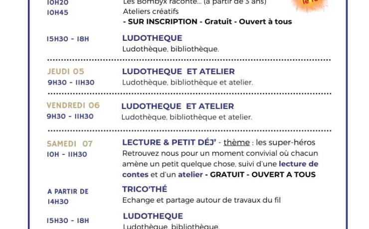 Programme février