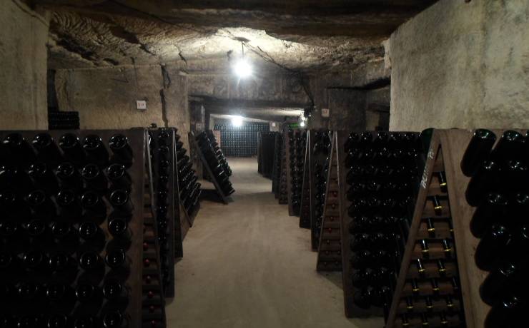 Une découverte qui pétille !  
Ce matin, nos partenaires ont visité les caves t…