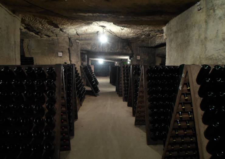 Une découverte qui pétille !  
Ce matin, nos partenaires ont visité les caves t…