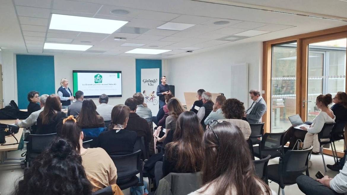 [VÉLO] Hier, Gironde Tourisme a réuni 50 professionnels du tourisme à Saint-Andr…