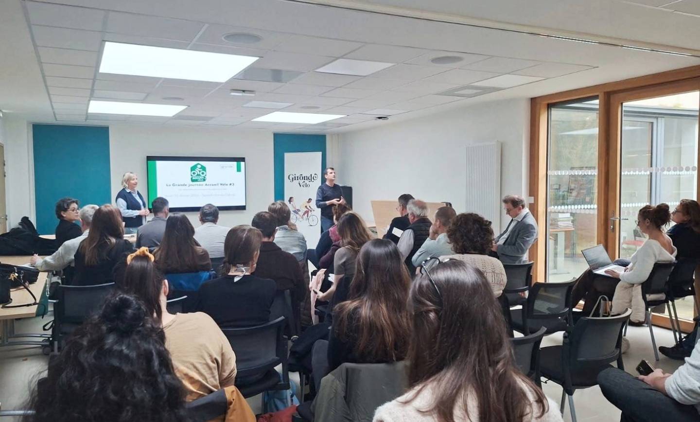 [VÉLO] Hier, Gironde Tourisme a réuni 50 professionnels du tourisme à Saint-Andr…